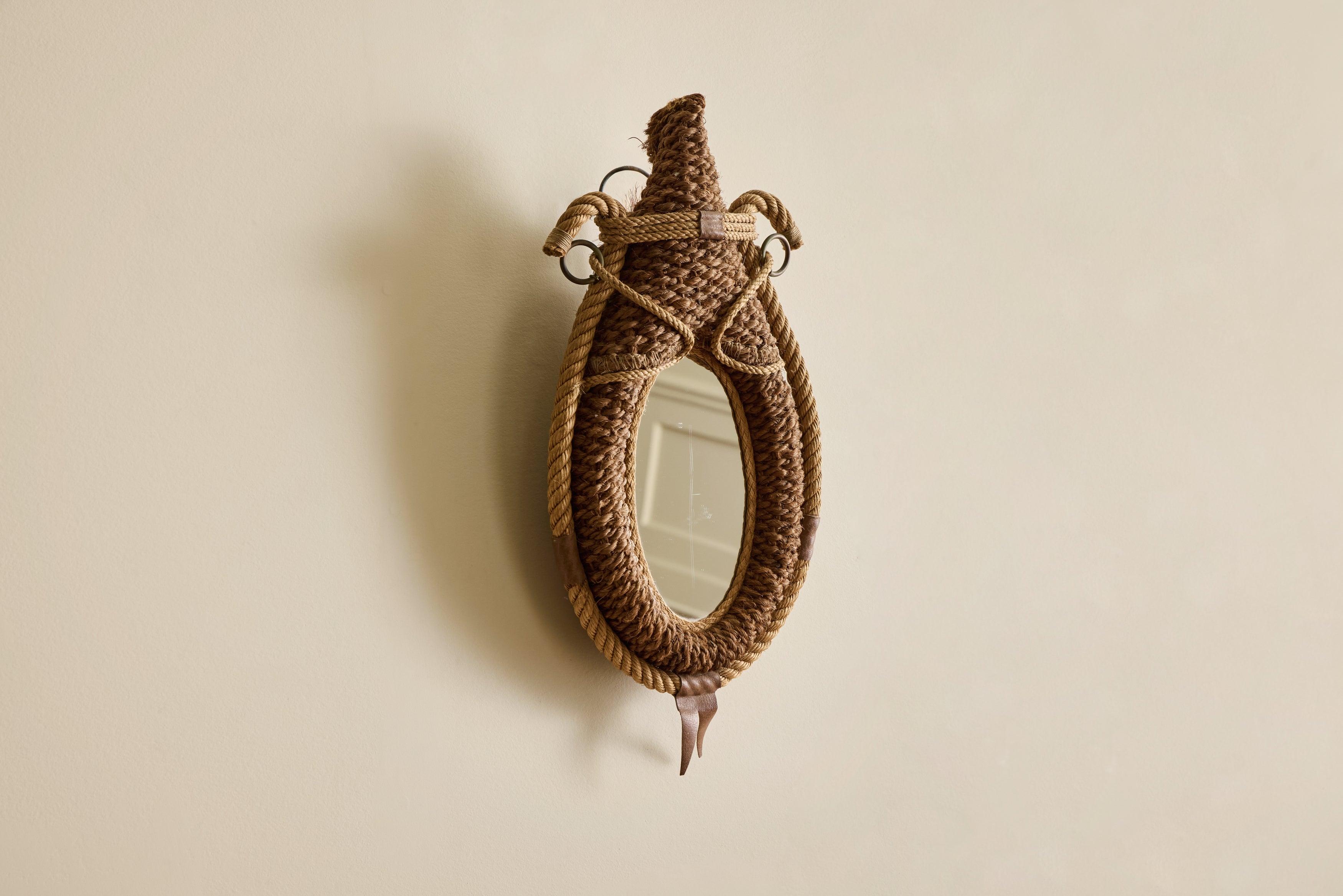 Nicky Kehoe - Small Audoux & Minet Rope Mirror No. 1