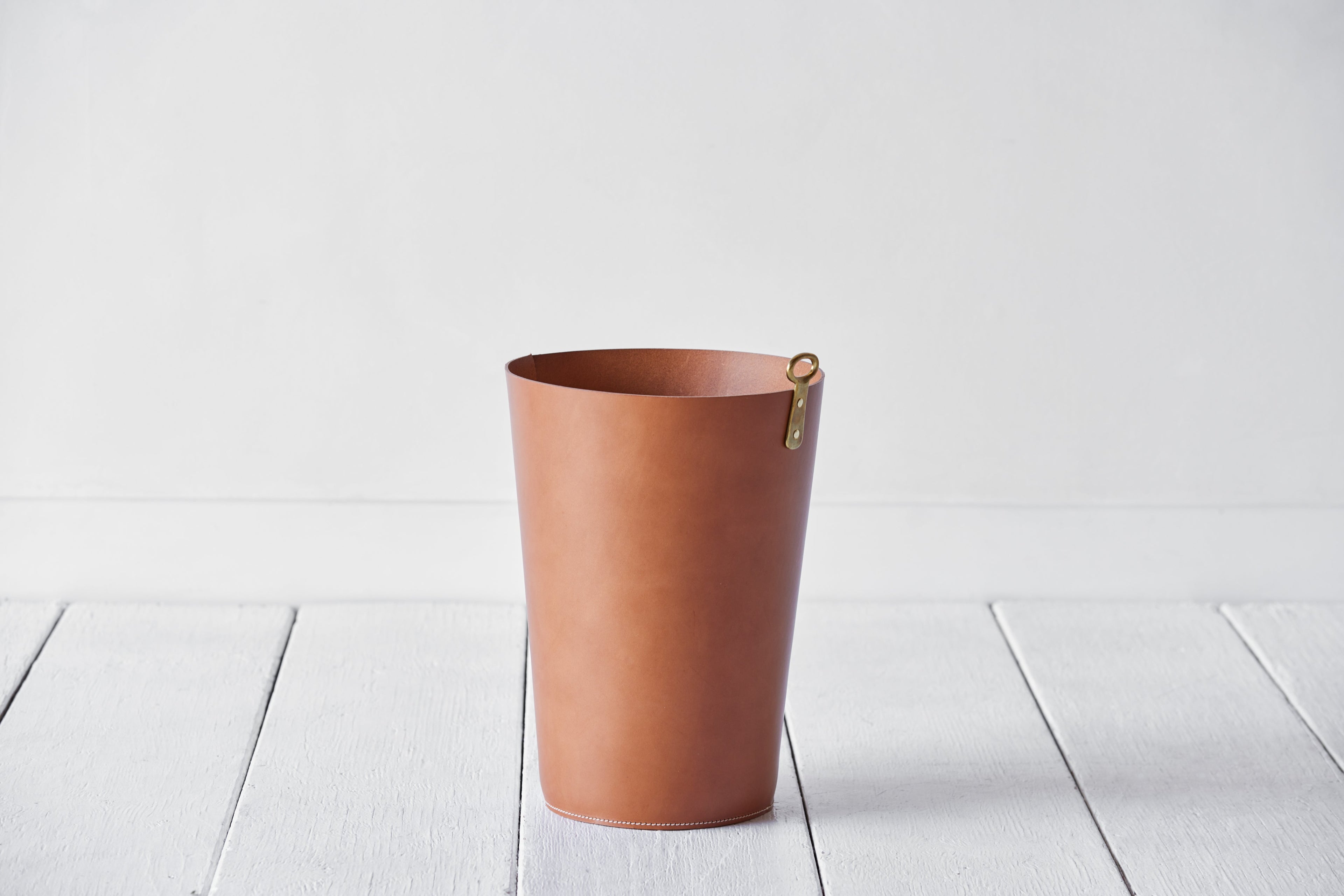 Nicky Kehoe - Leather Bin in Ochre