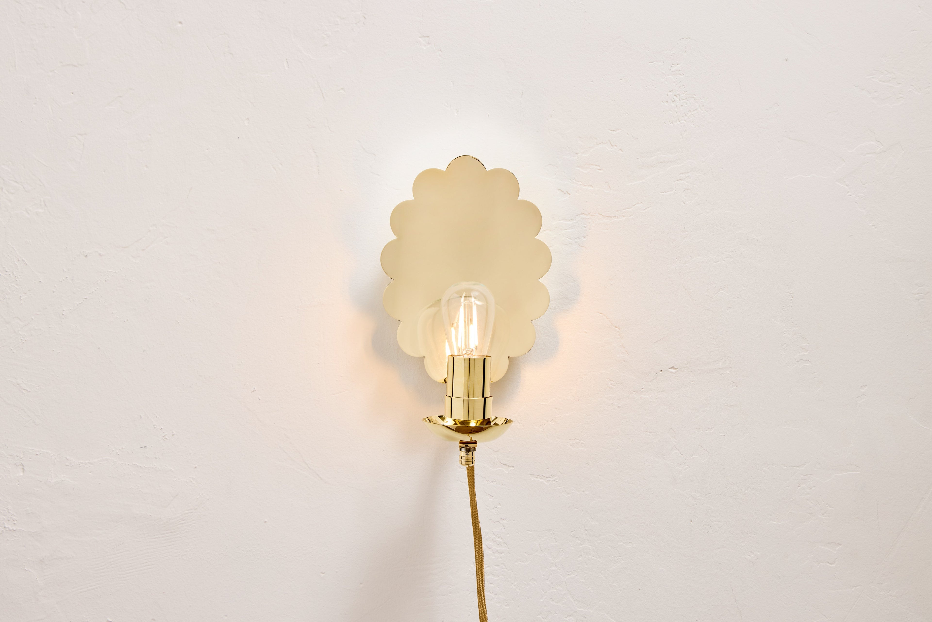 Nicky Kehoe - Scallop Sconce, Plug - In