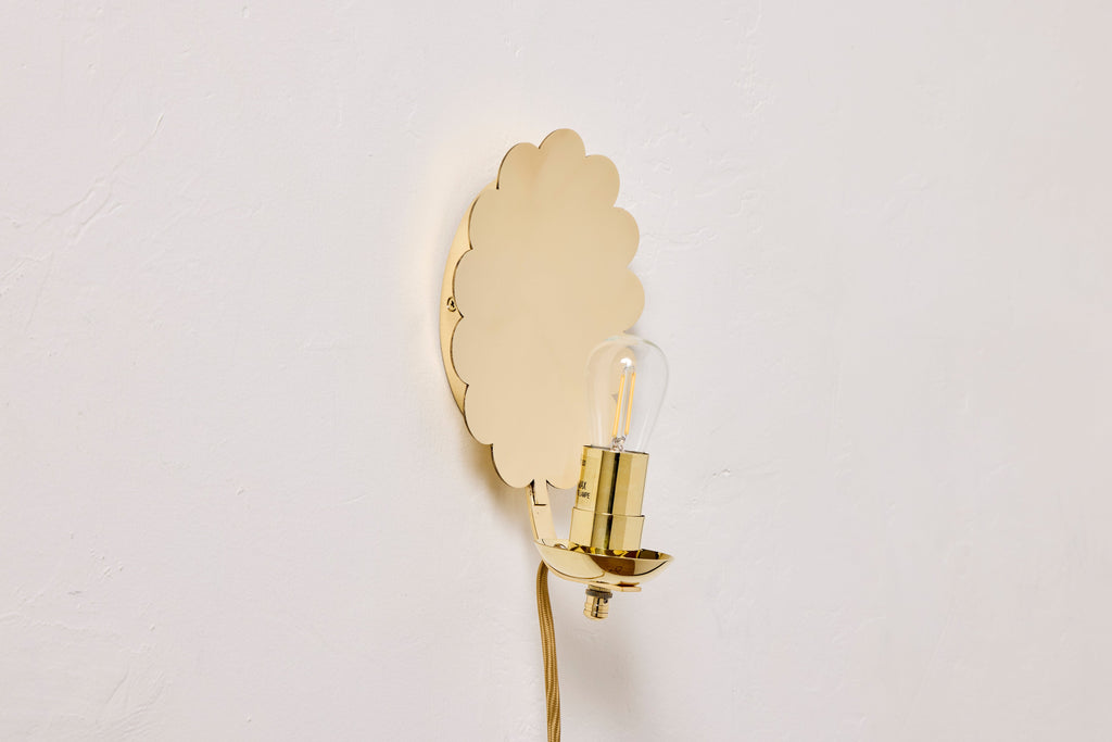Nicky Kehoe - Scallop Sconce, Plug - In