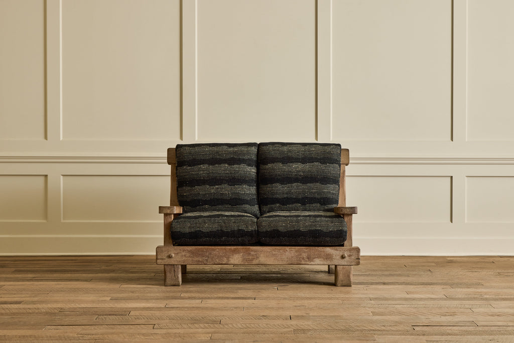 Nicky Kehoe - French Oak Brutalist Settee