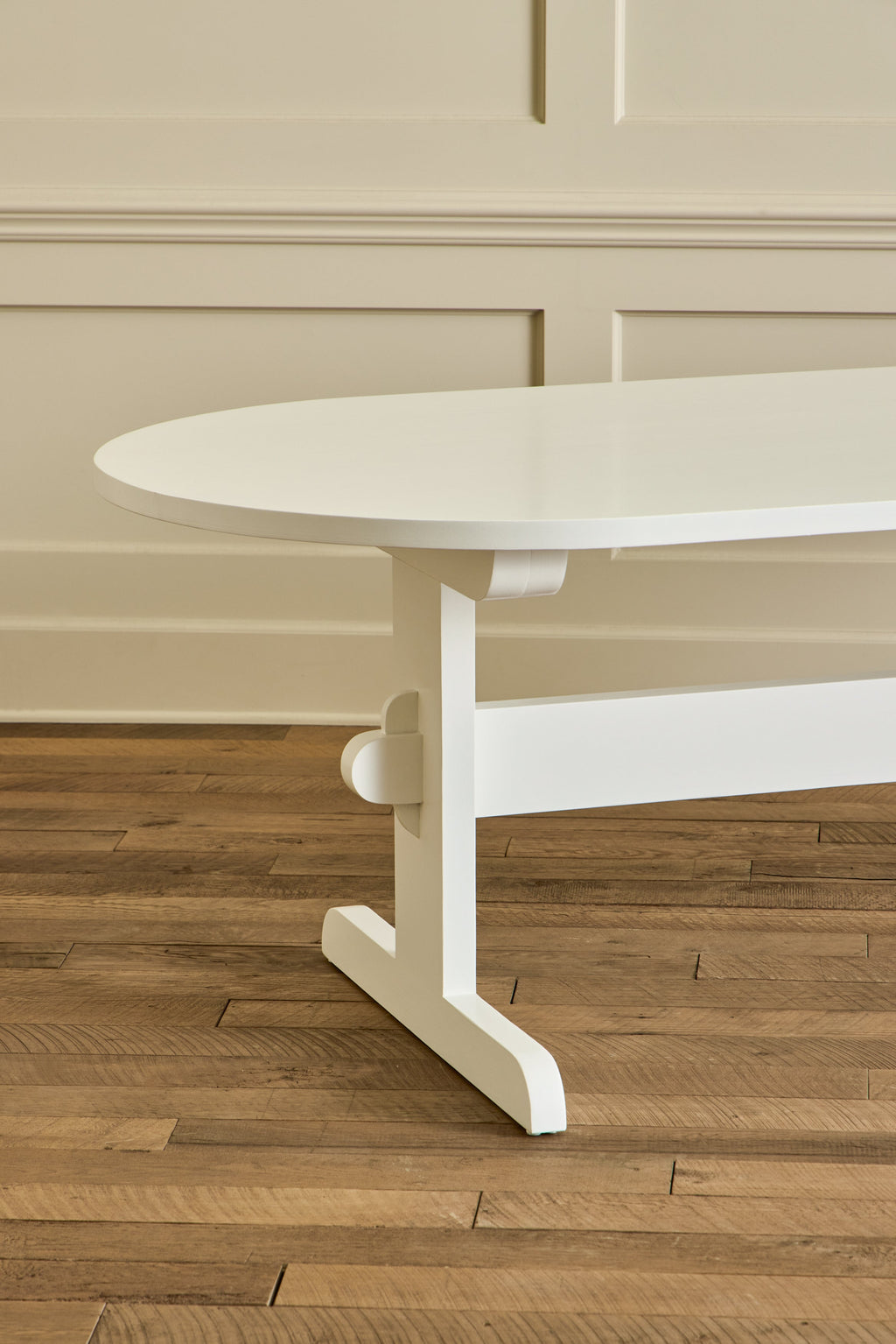 Nicky Kehoe - Oval Trestle Dining Table, 96"