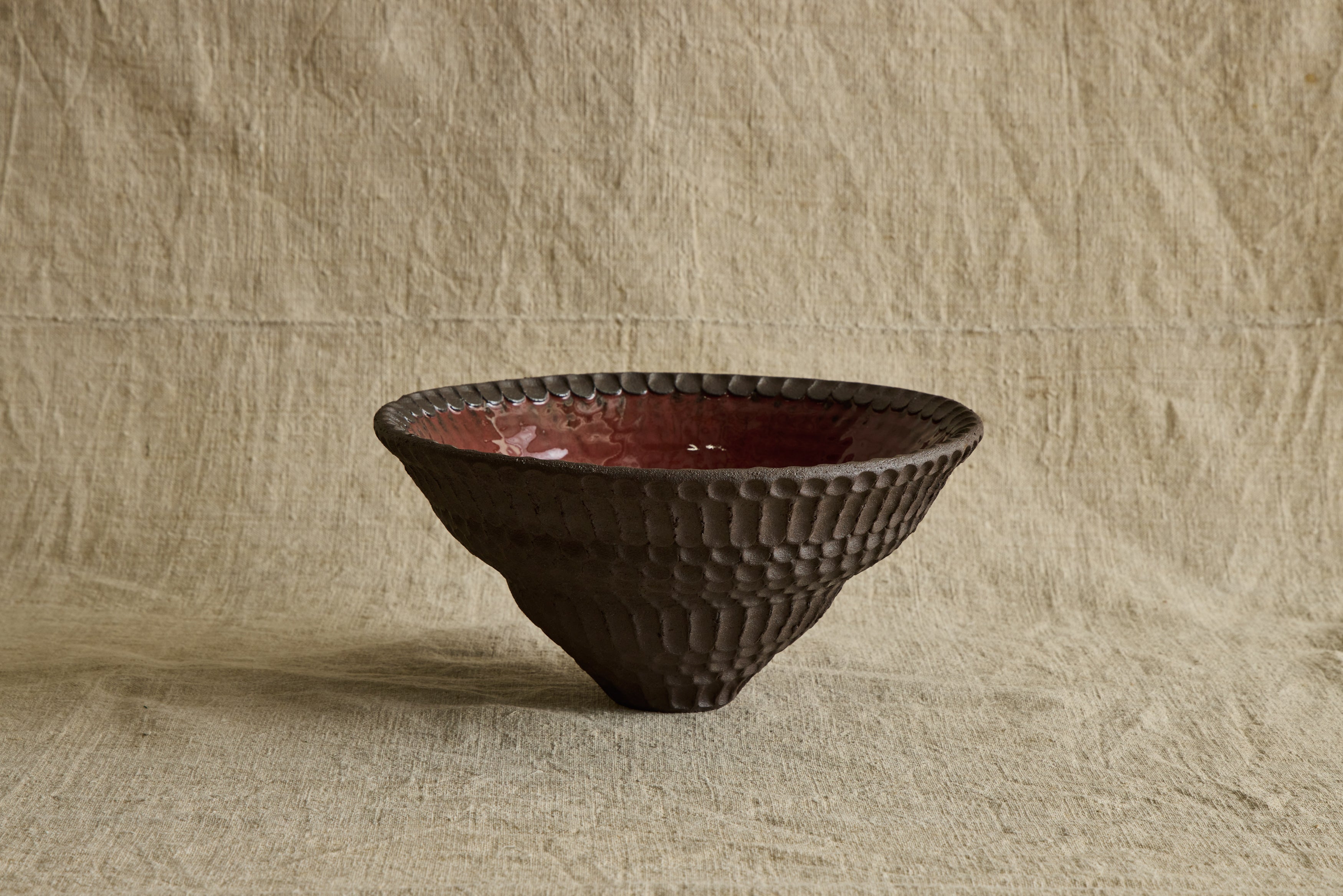 Nicky Kehoe - Large Red Earth Vase No. 1