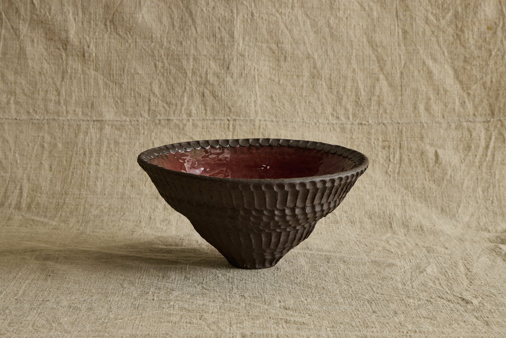 Nicky Kehoe - Large Red Earth Vase No. 1