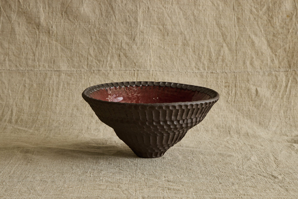 Nicky Kehoe - Large Red Earth Vase No. 1