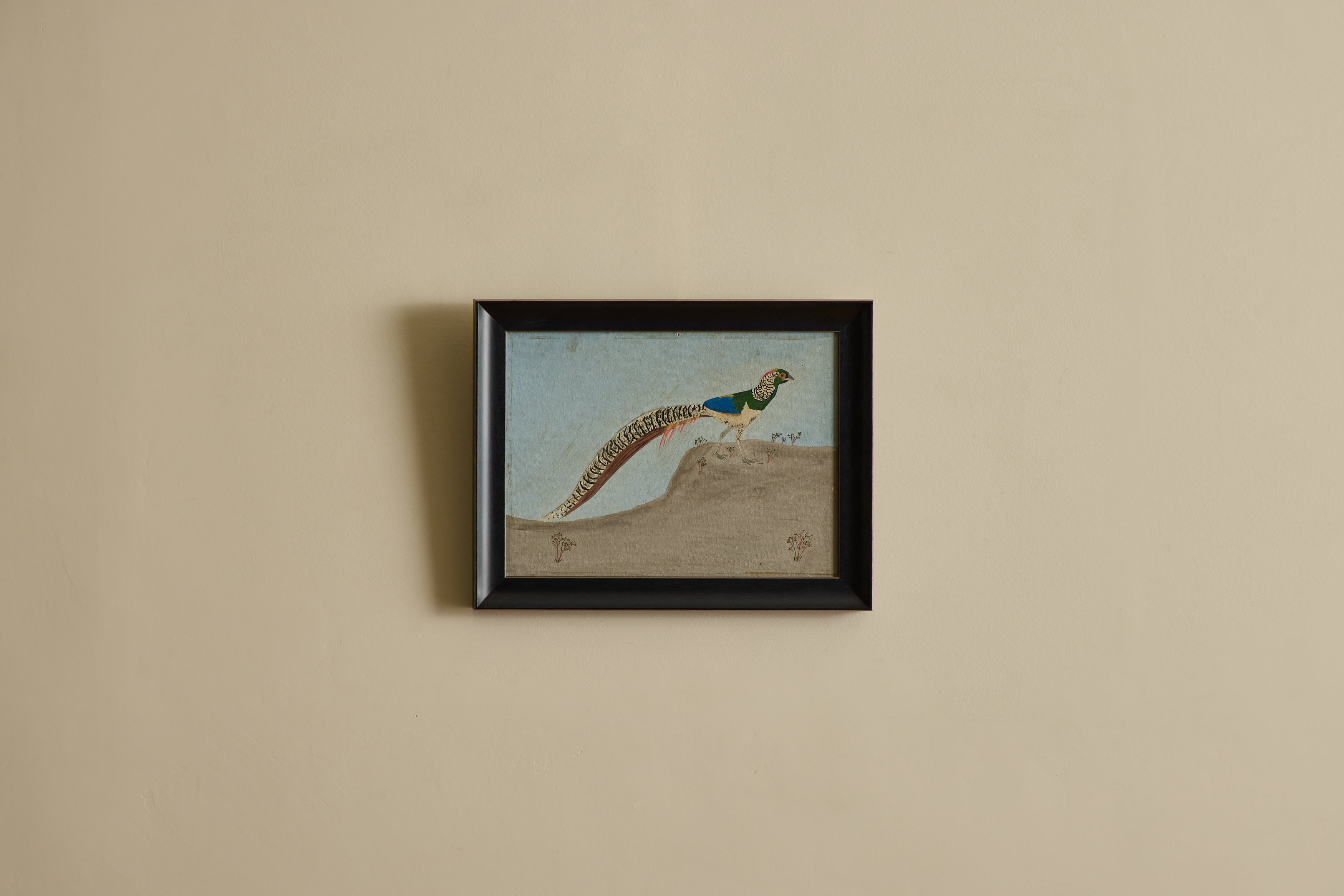 Nicky Kehoe - VTG BLUE PHEASANT PAINTING