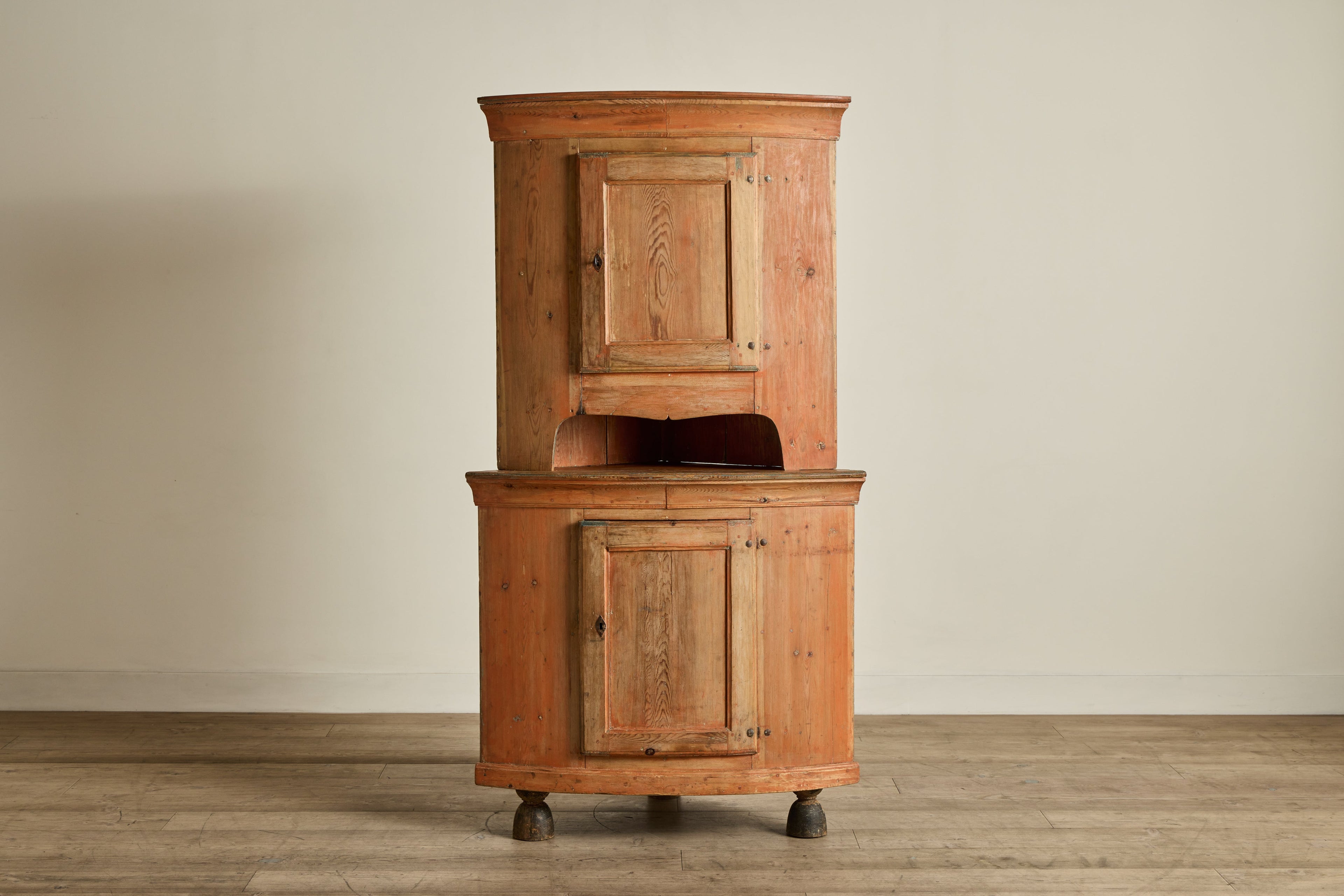 Nicky Kehoe - Rustic Corner Cabinet