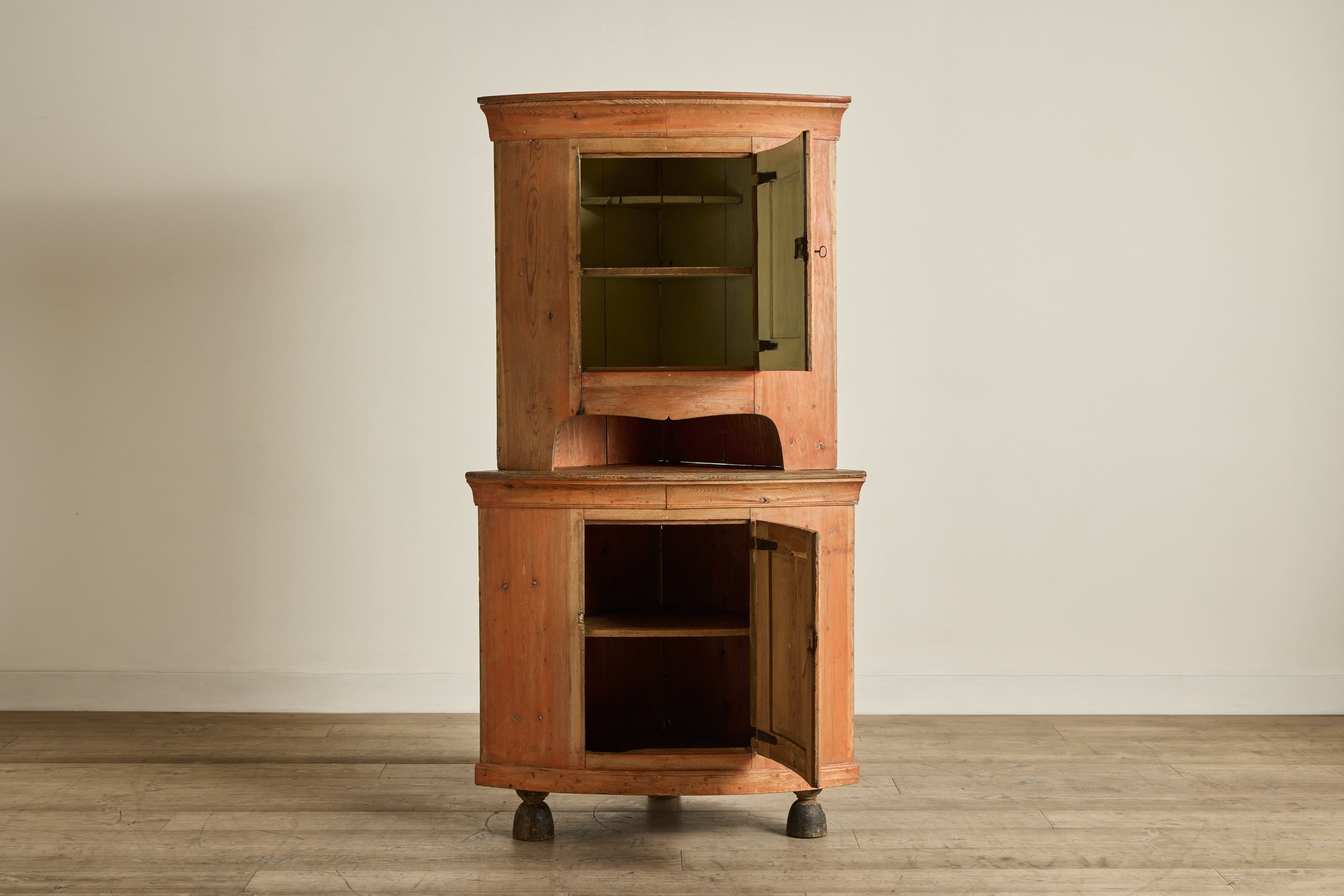 Nicky Kehoe - Rustic Corner Cabinet