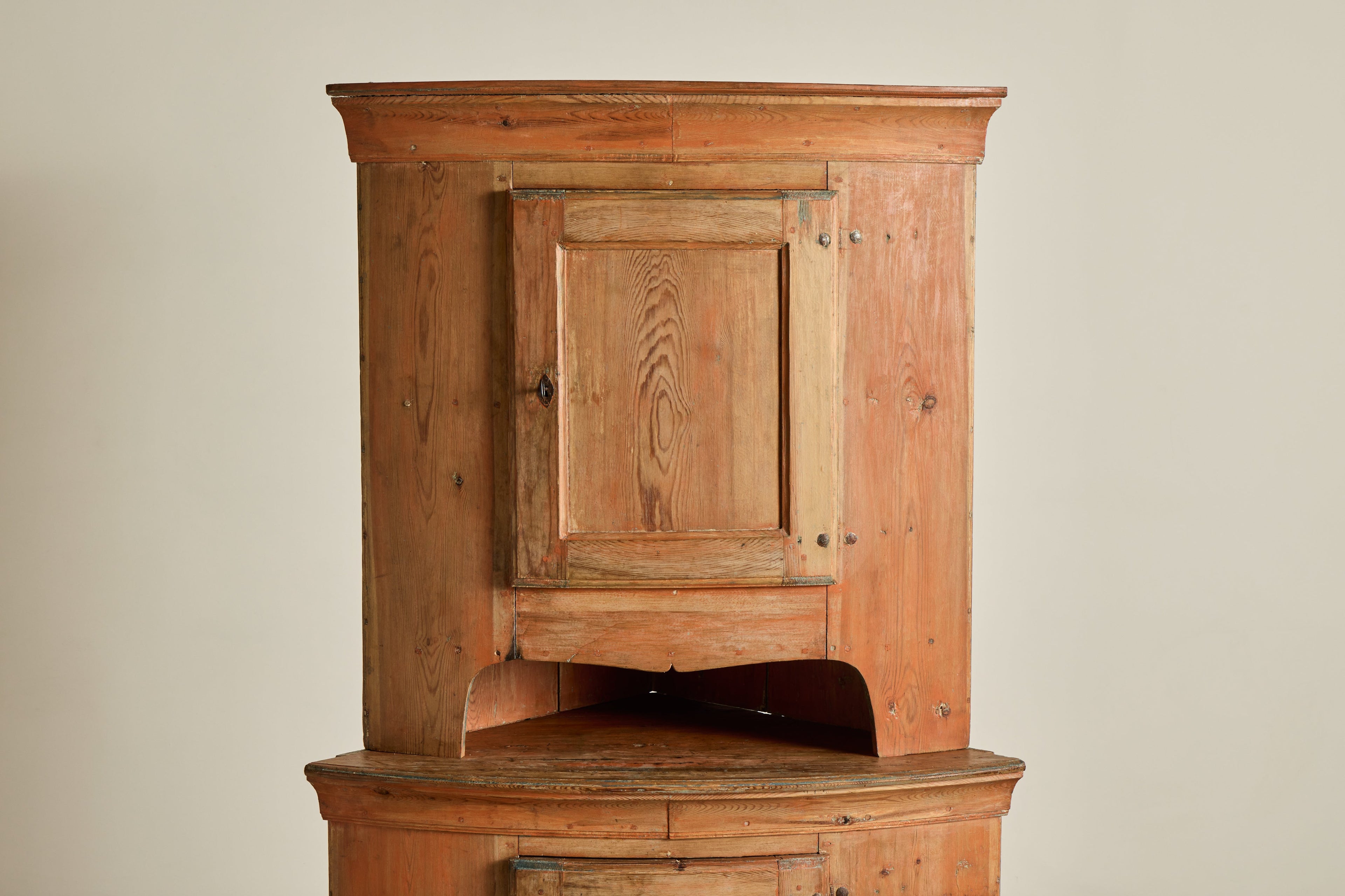 Nicky Kehoe - Rustic Corner Cabinet