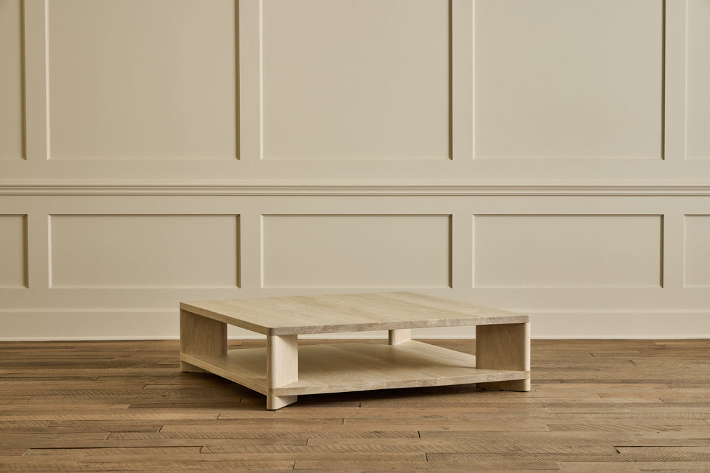 Nicky Kehoe - Square Shelf Coffee Table, 48"