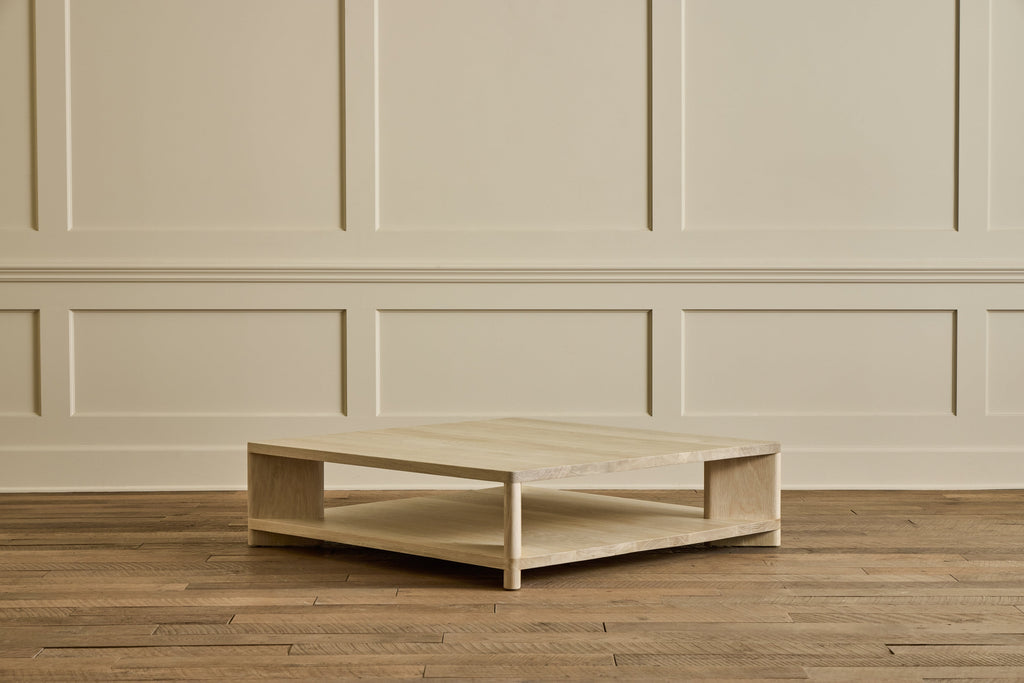 Nicky Kehoe - Square Shelf Coffee Table, 48"
