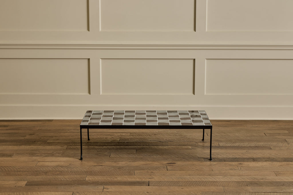 Nicky Kehoe - Burnt Sugar & Grey Tile Coffee Table