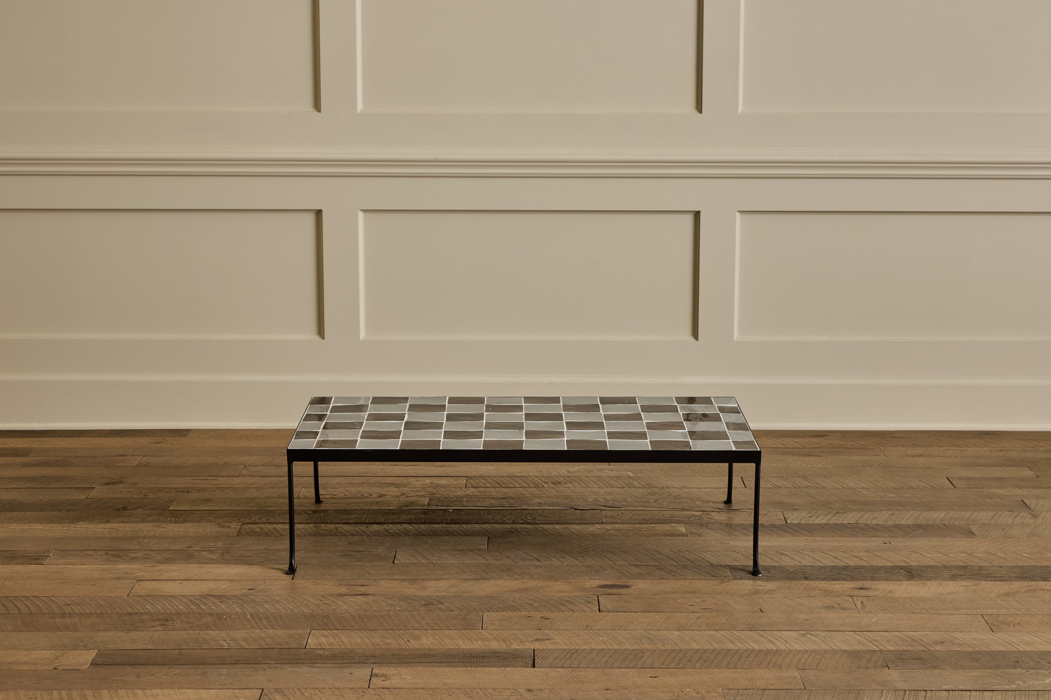 Nicky Kehoe - Burnt Sugar & Grey Tile Coffee Table