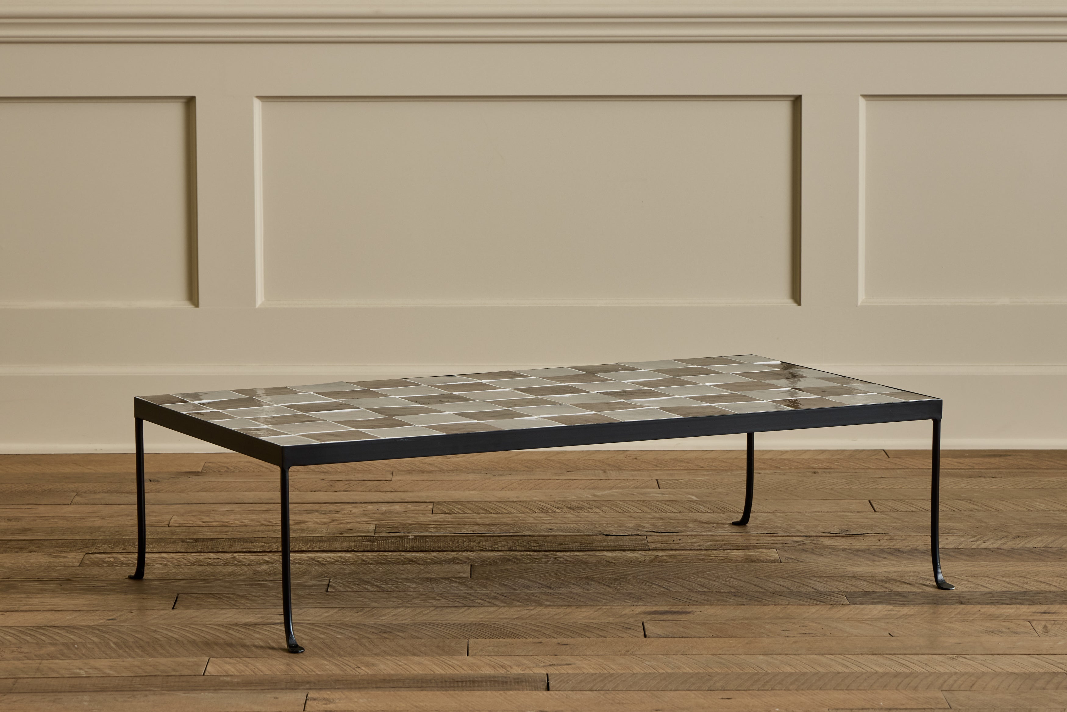 Nicky Kehoe - Burnt Sugar & Grey Tile Coffee Table