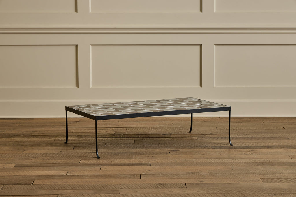 Nicky Kehoe - Burnt Sugar & Grey Tile Coffee Table