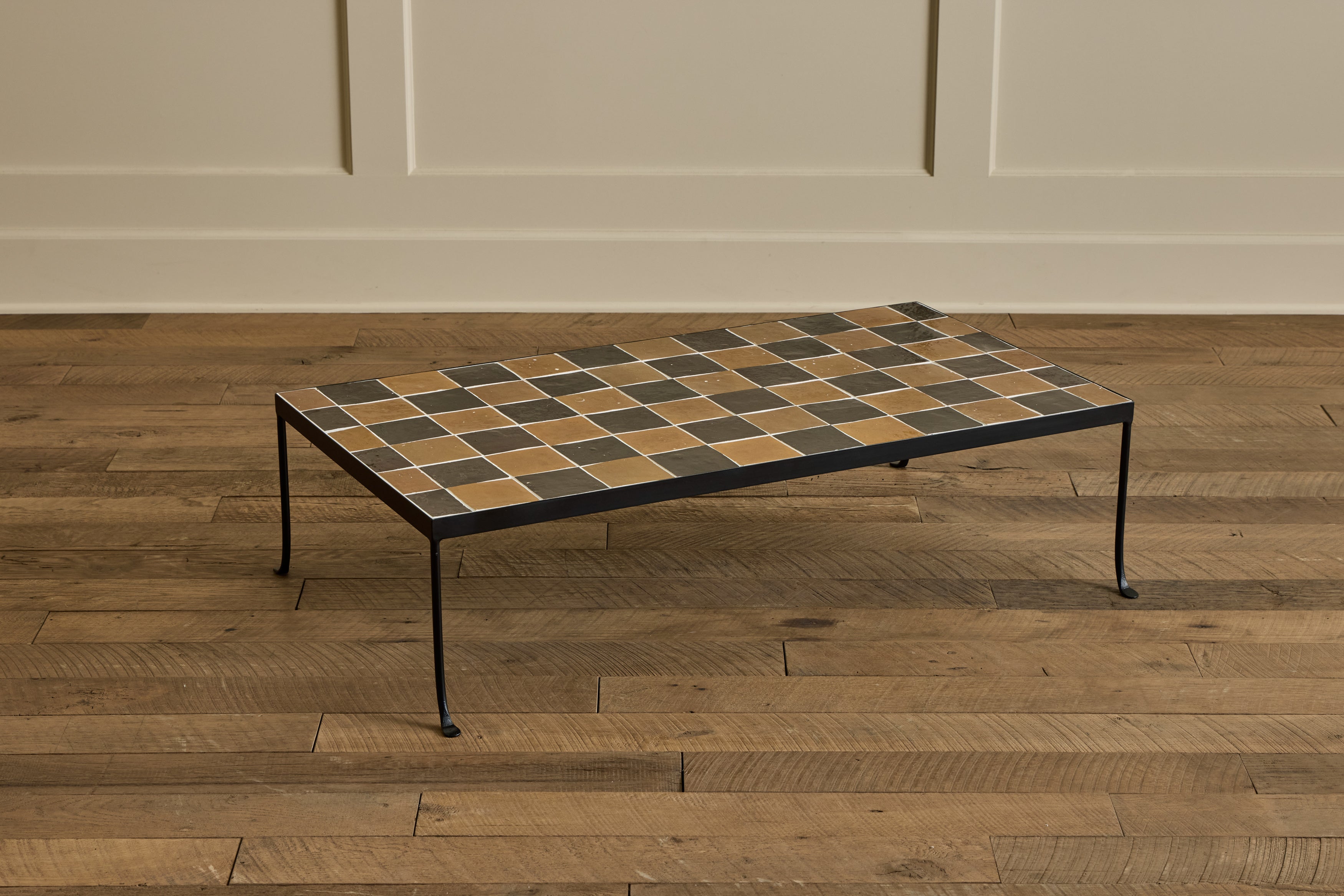 Nicky Kehoe - Burnt Sugar & Amber Tile Coffee Table
