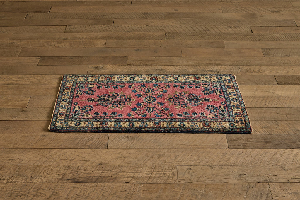 Nicky Kehoe - Persian Sarouk Scatter Rug 2' X 3'8