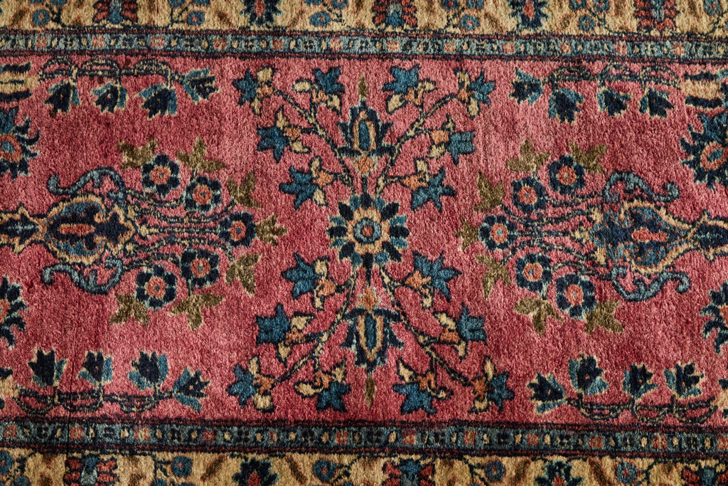 Nicky Kehoe - Persian Sarouk Scatter Rug 2' X 3'8