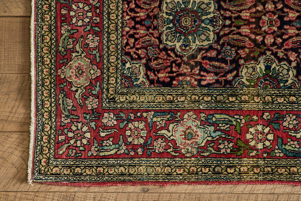 Nicky Kehoe - Persian Floral Throw Rug 3'4 X 4'7
