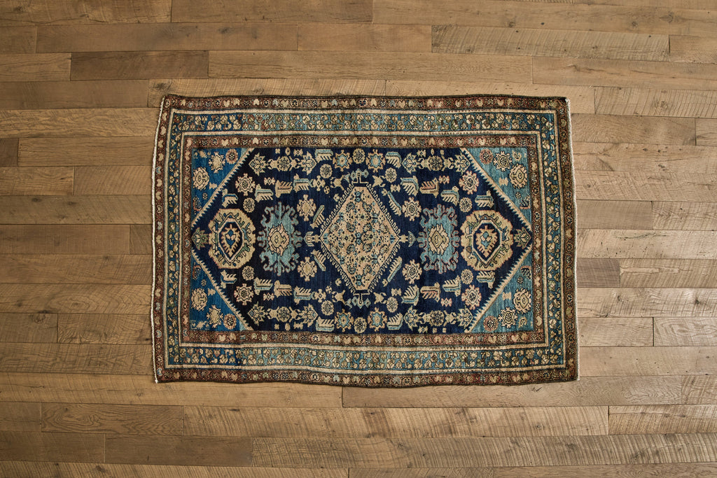 Nicky Kehoe - Blue Malayer Rug 4' X 6'