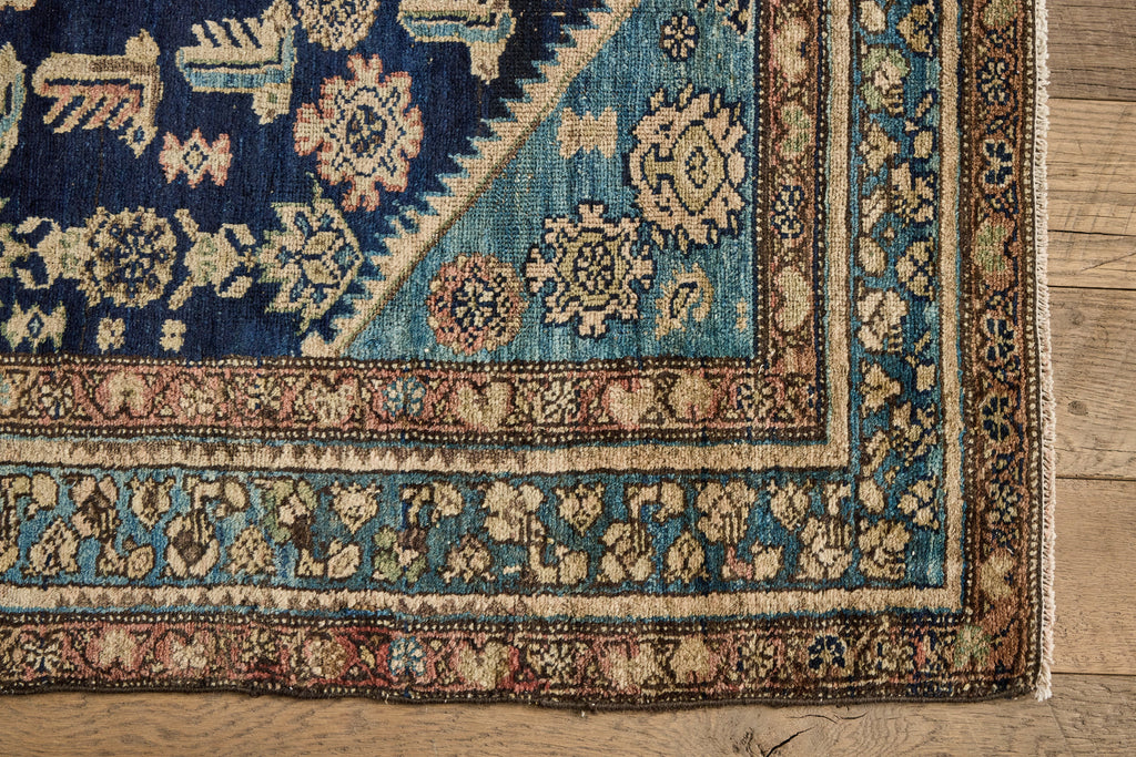 Nicky Kehoe - Blue Malayer Rug 4' X 6'