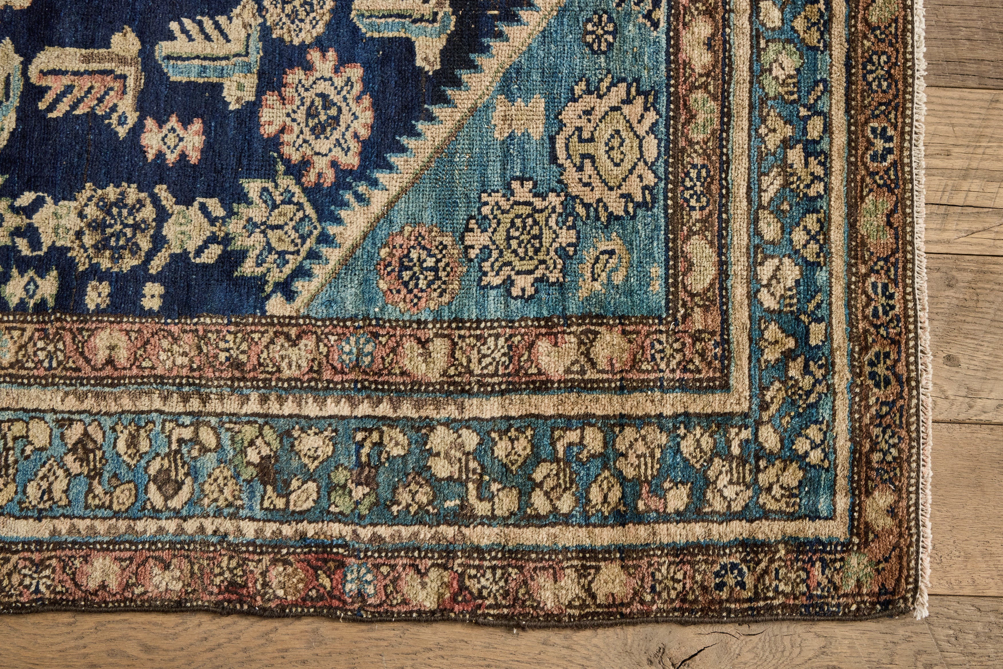 Nicky Kehoe - Blue Malayer Rug 4' X 6'