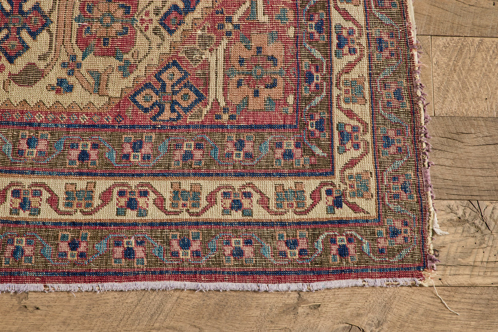 Nicky Kehoe - Persian Afshar Floral Rug 4'3 X 5'6