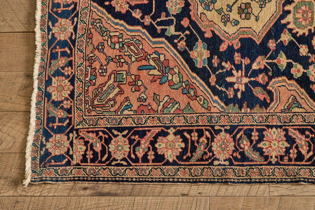 Nicky Kehoe - Persian Midnight & Blush Rug 4'2 X 6'9