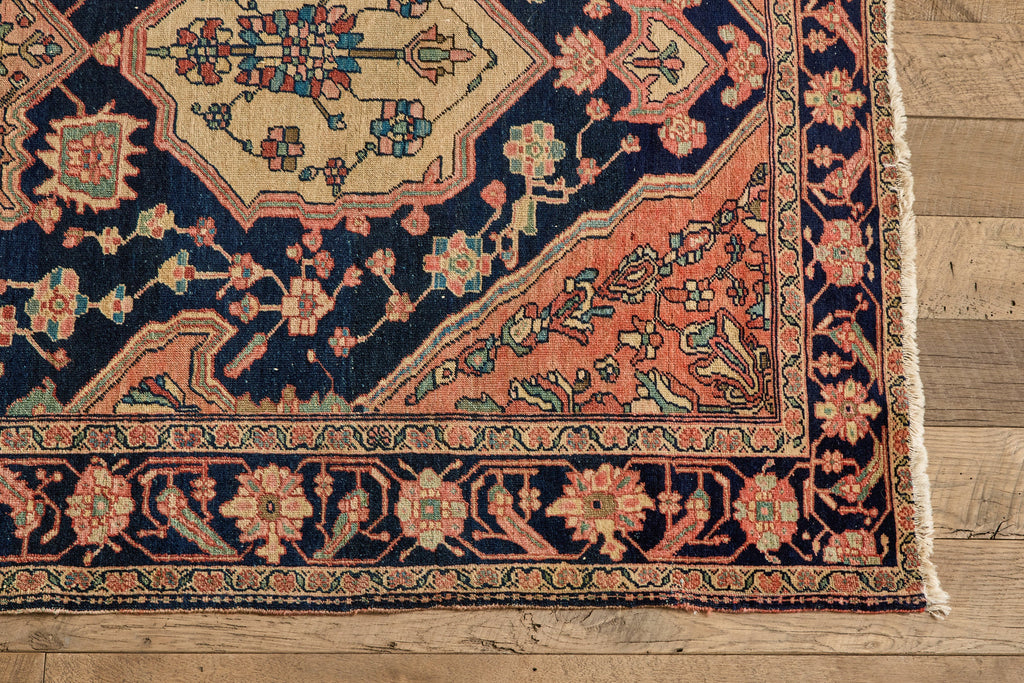 Nicky Kehoe - Persian Midnight & Blush Rug 4'2 X 6'9