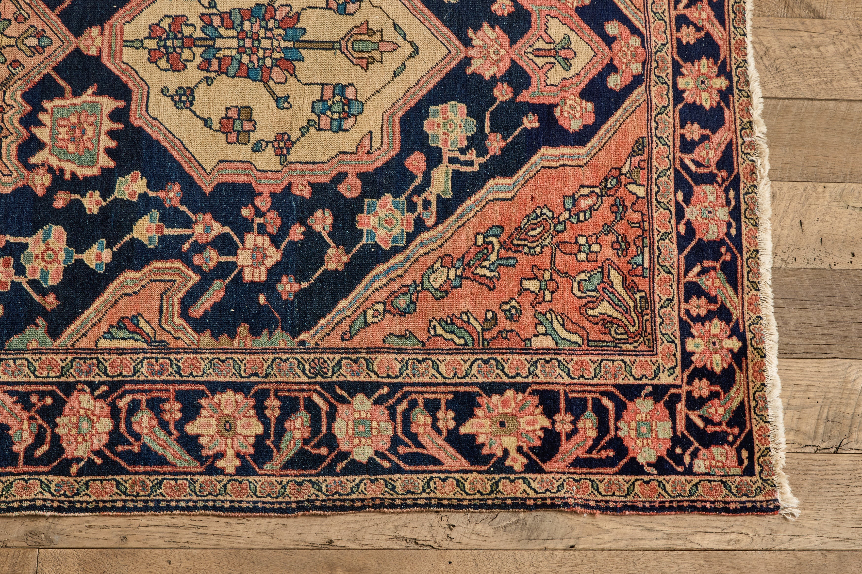 Nicky Kehoe - Persian Midnight & Blush Rug 4'2 X 6'9