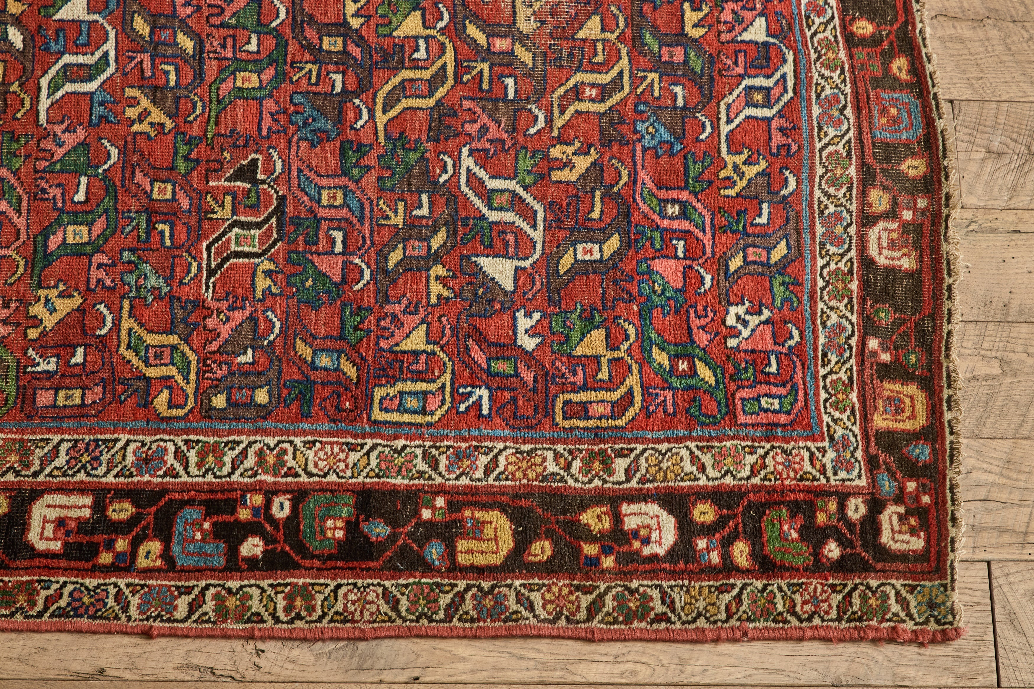Nicky Kehoe - Multicolor Bidjar Rug 4'3 X 7'7
