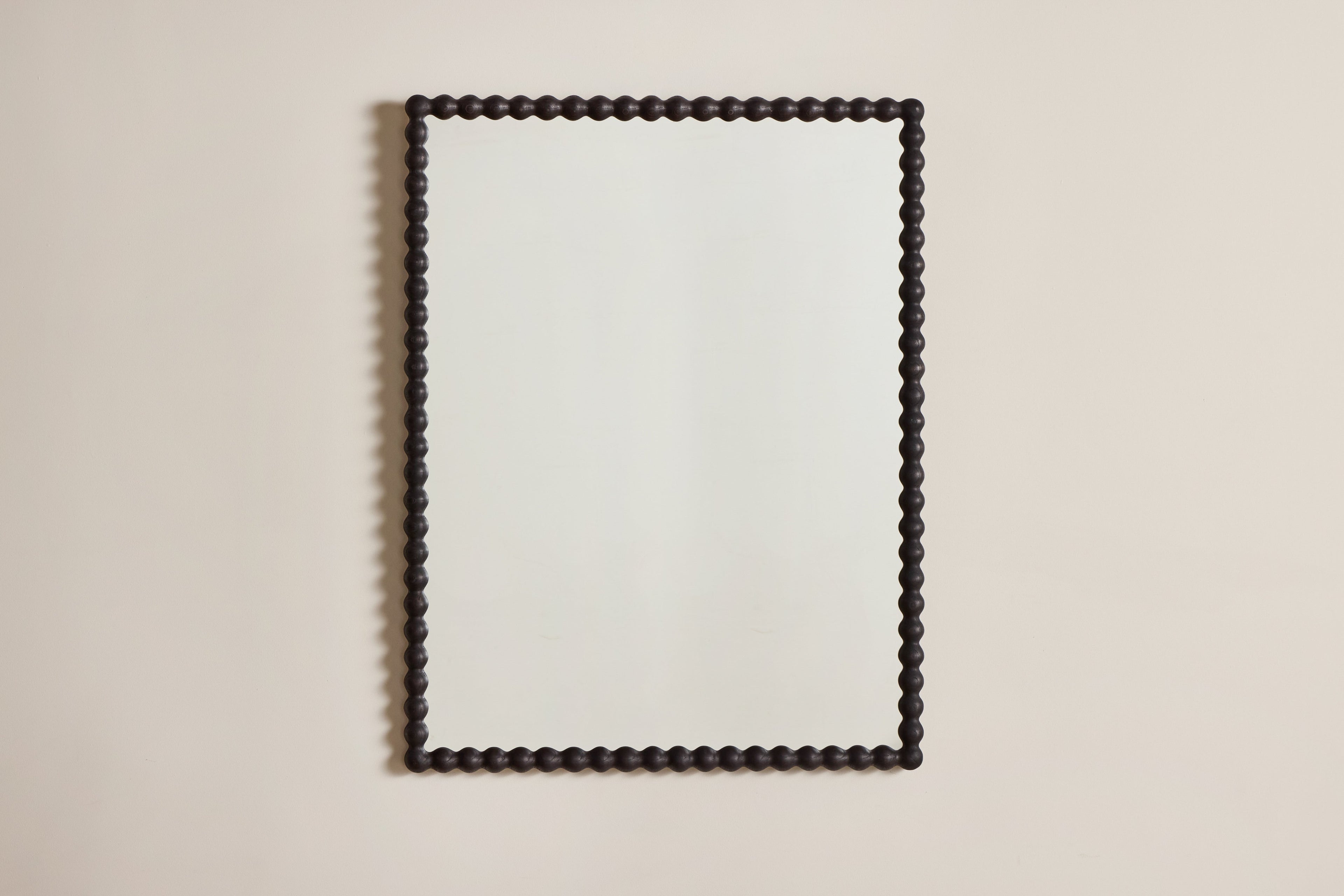 Nicky Kehoe - Large Bobbin Mirror in Black