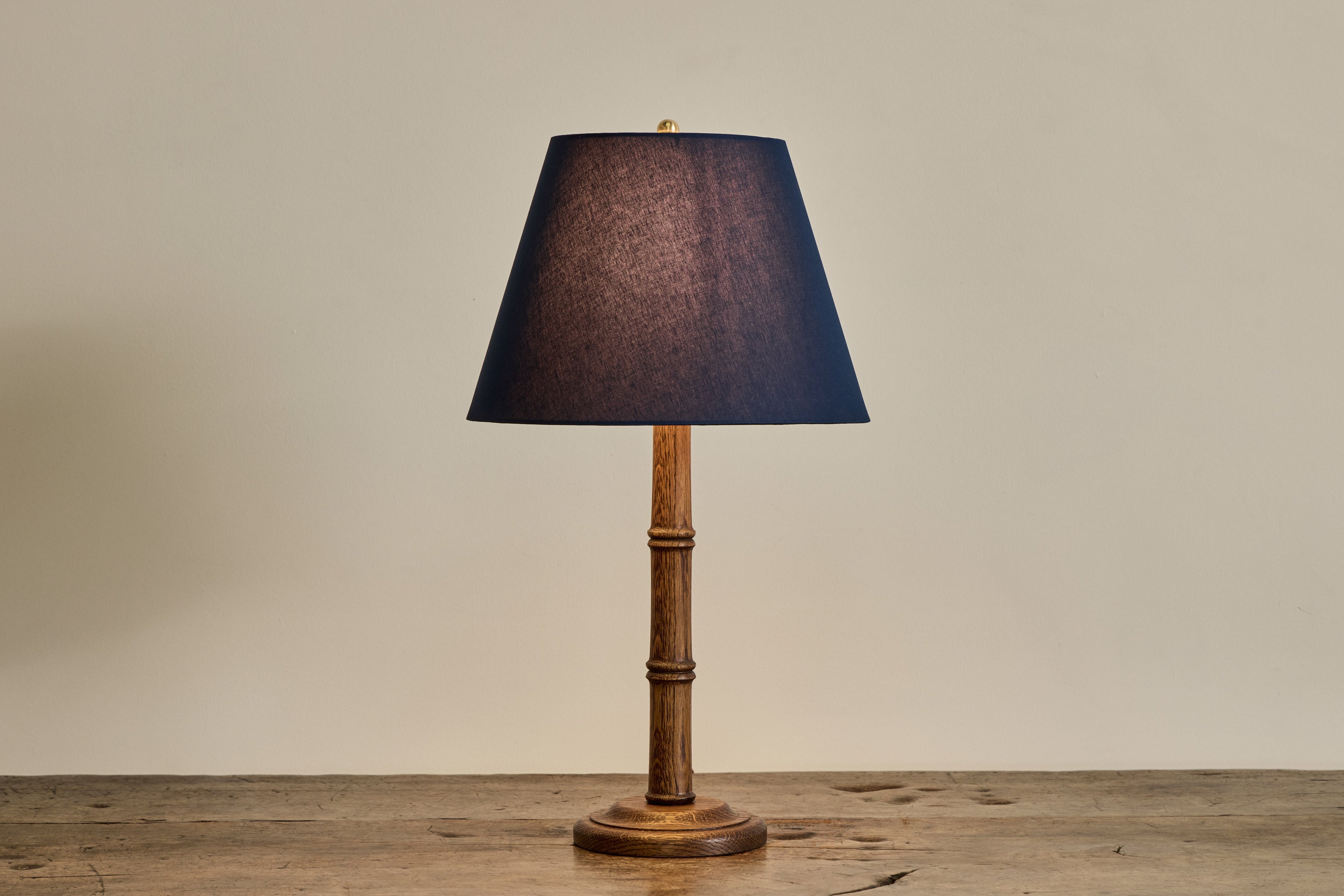 Nicky Kehoe - Bamboo Lamp Base, Dark Oak
