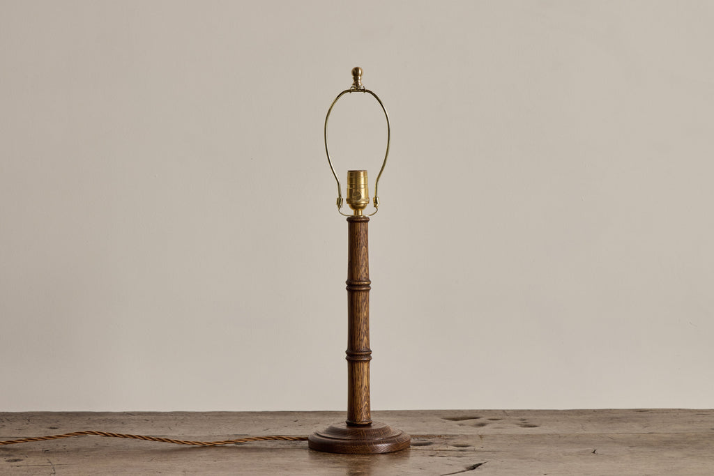 Nicky Kehoe - Bamboo Lamp Base, Dark Oak