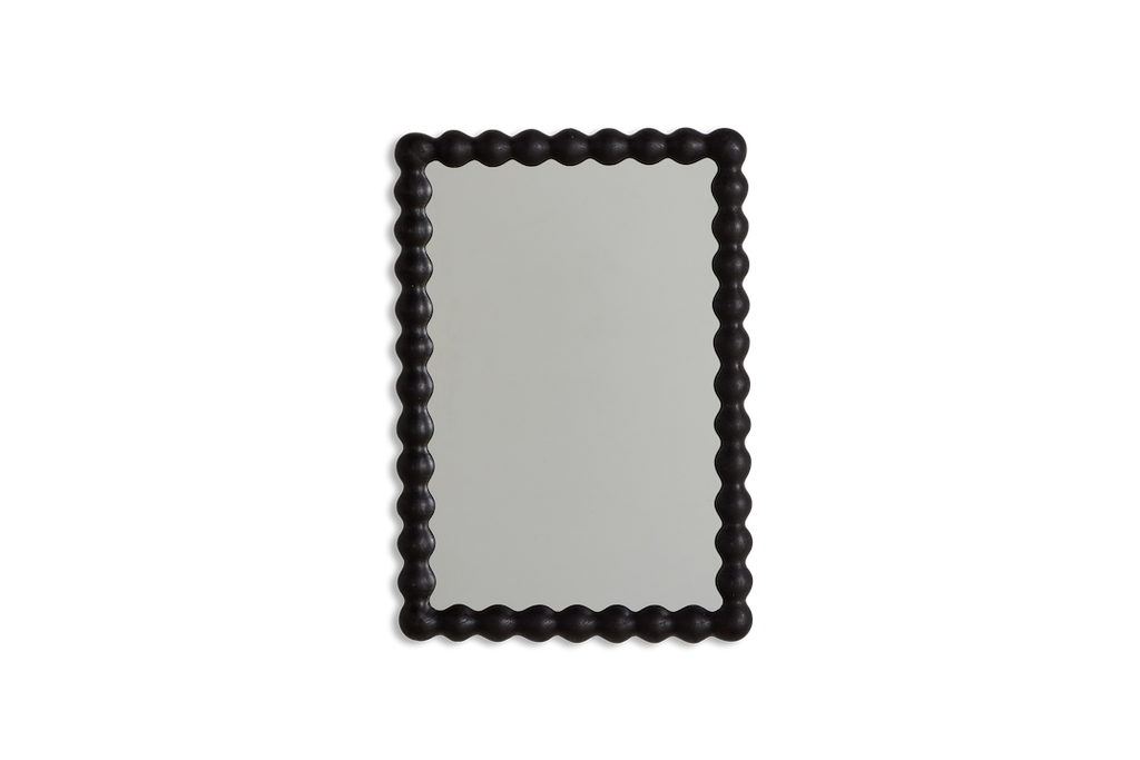 Nicky Kehoe - Small Bobbin Mirror in Black