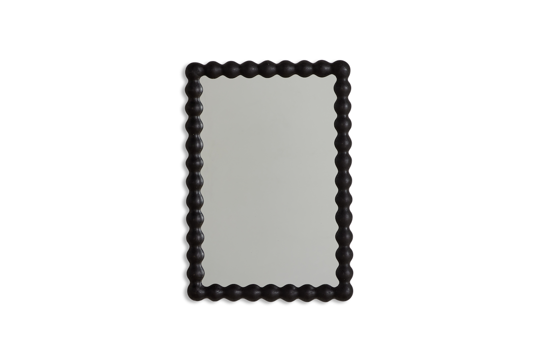 Nicky Kehoe - Small Bobbin Mirror in Black