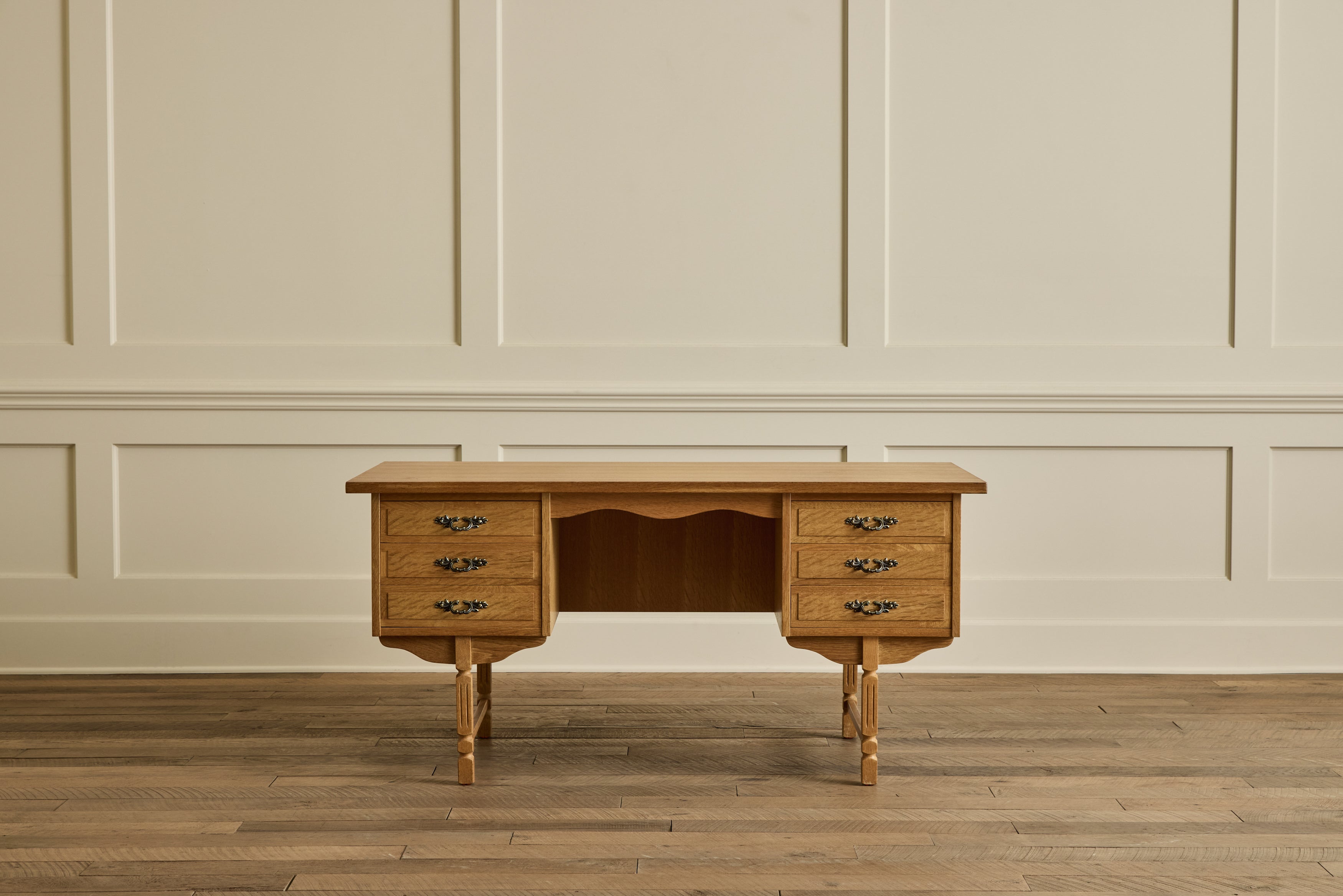 Nicky Kehoe - Danish Oak Wood Desk