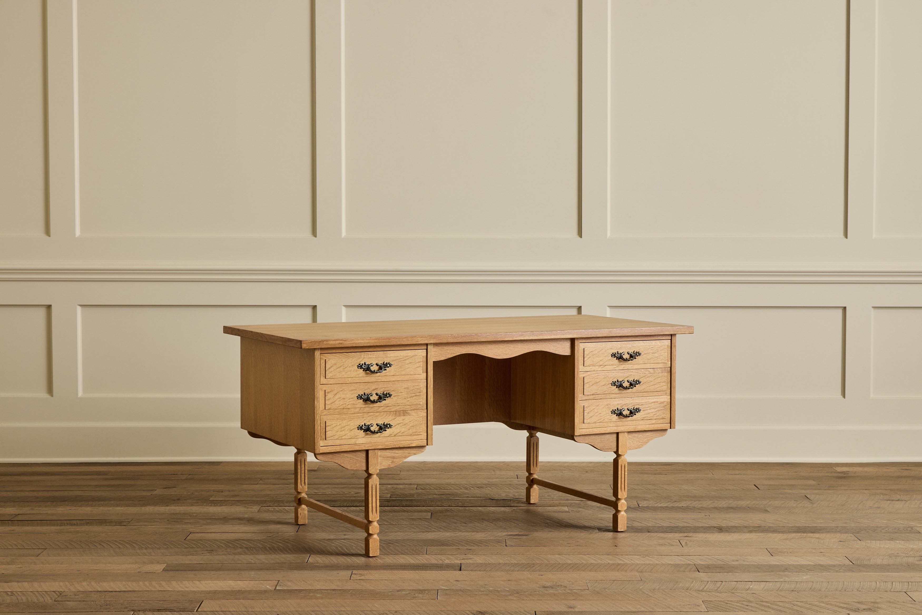 Nicky Kehoe - Danish Oak Wood Desk