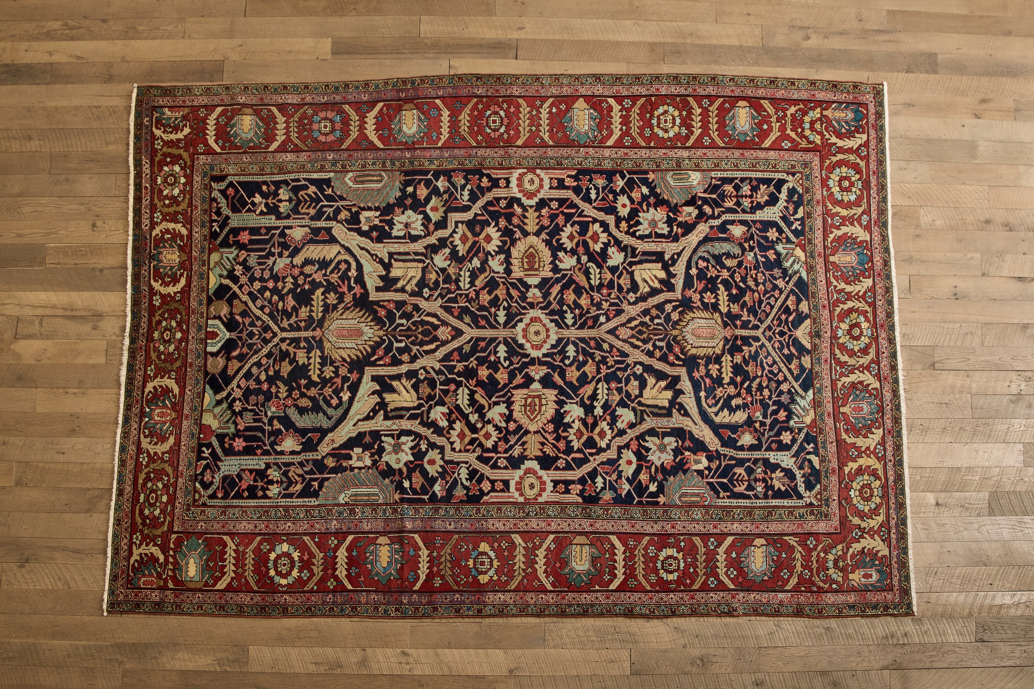 Nicky Kehoe - Persian Heriz Rug 9'4 X 12'6