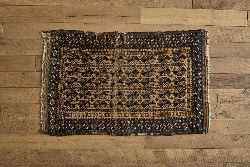 Nicky Kehoe - Persian Baluch Scatter Rug 2'9 X 4'7