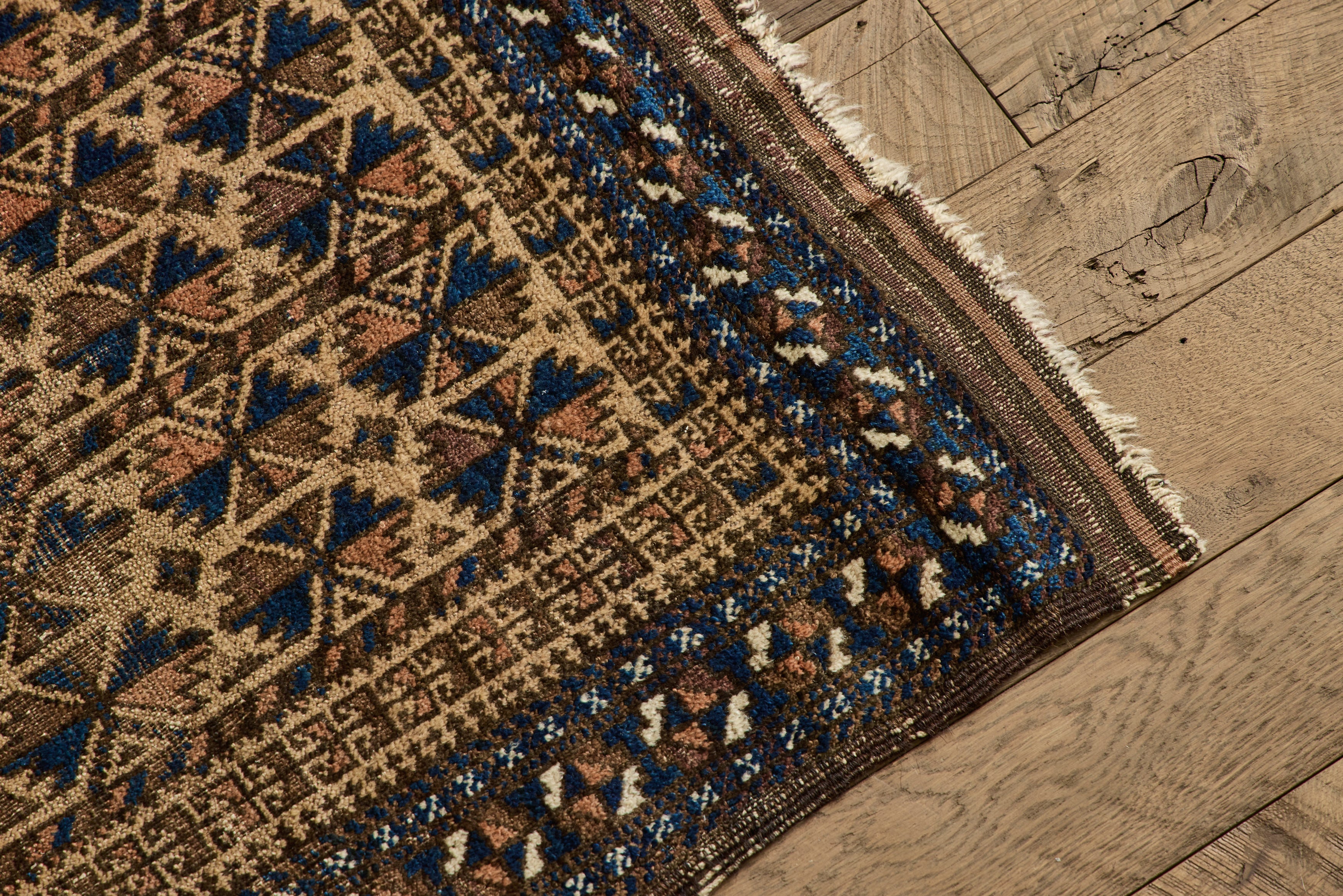 Nicky Kehoe - Persian Baluch Scatter Rug 2'9 X 4'7
