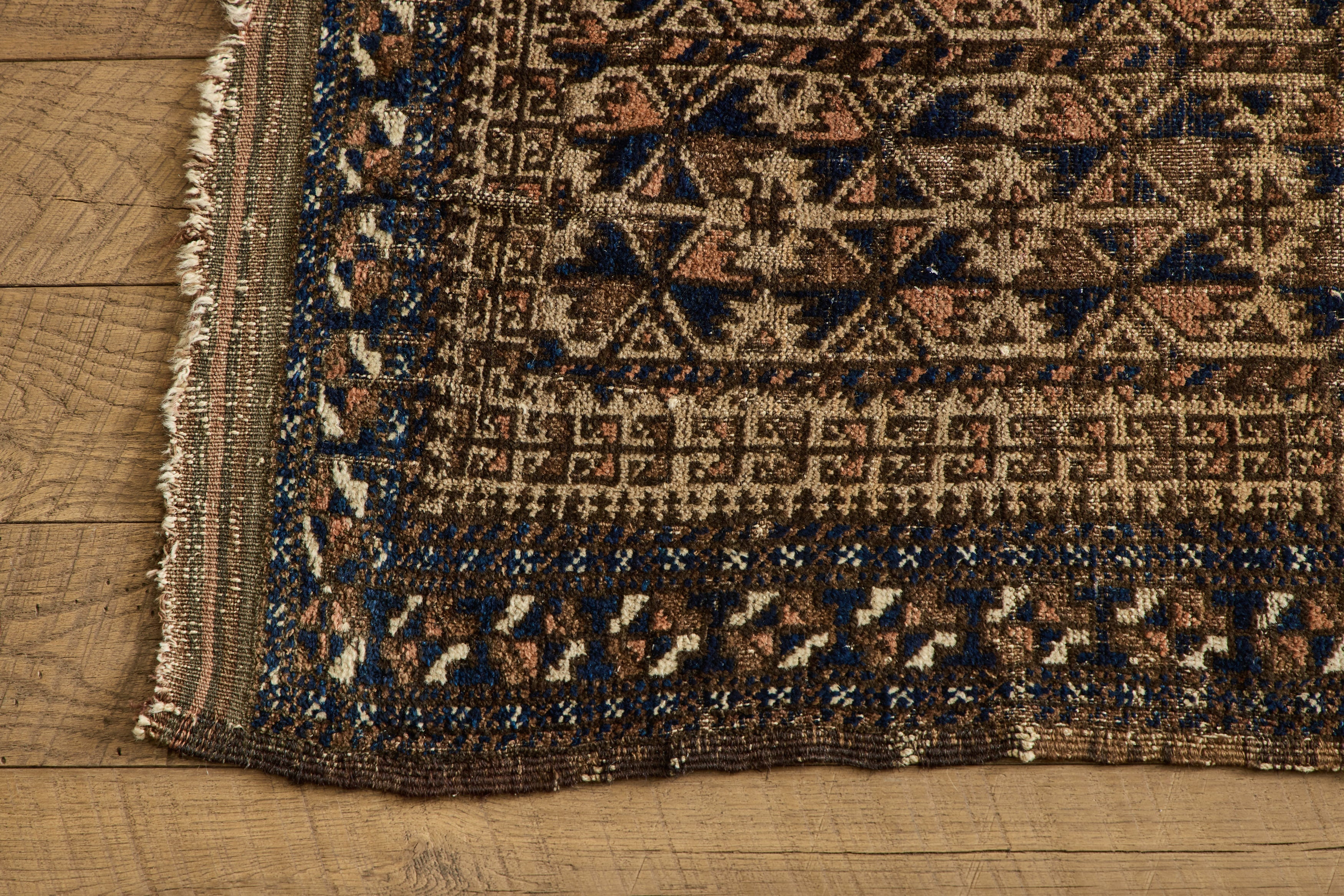Nicky Kehoe - Persian Baluch Scatter Rug 2'9 X 4'7