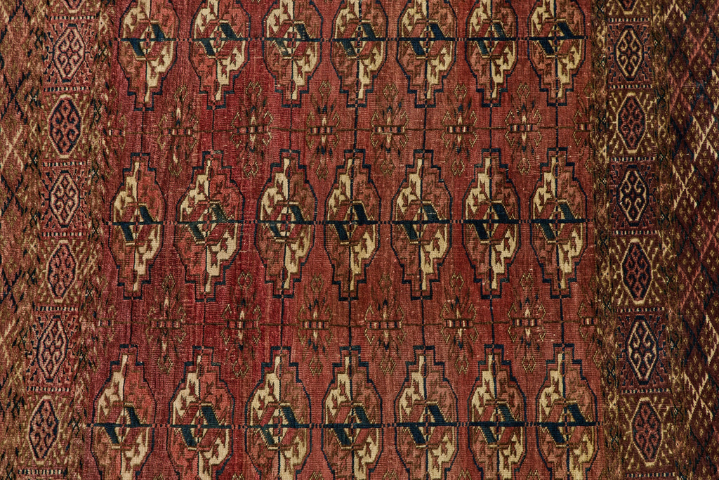 Nicky Kehoe - Persian Turkoman Throw Rug 3’6 X 3’11