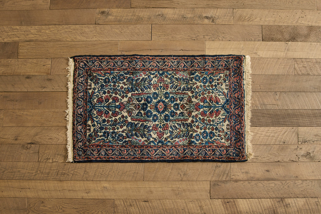 Nicky Kehoe - Persian Dargazin Scatter Rug 2'7 X 4'2