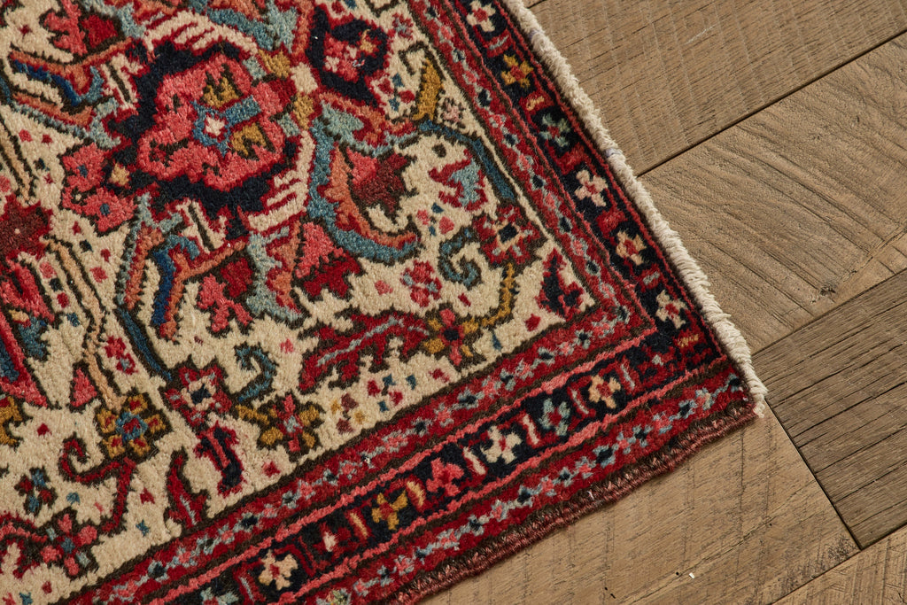 Nicky Kehoe - Persian Gharajeh Scatter Rug 2' X 2'8