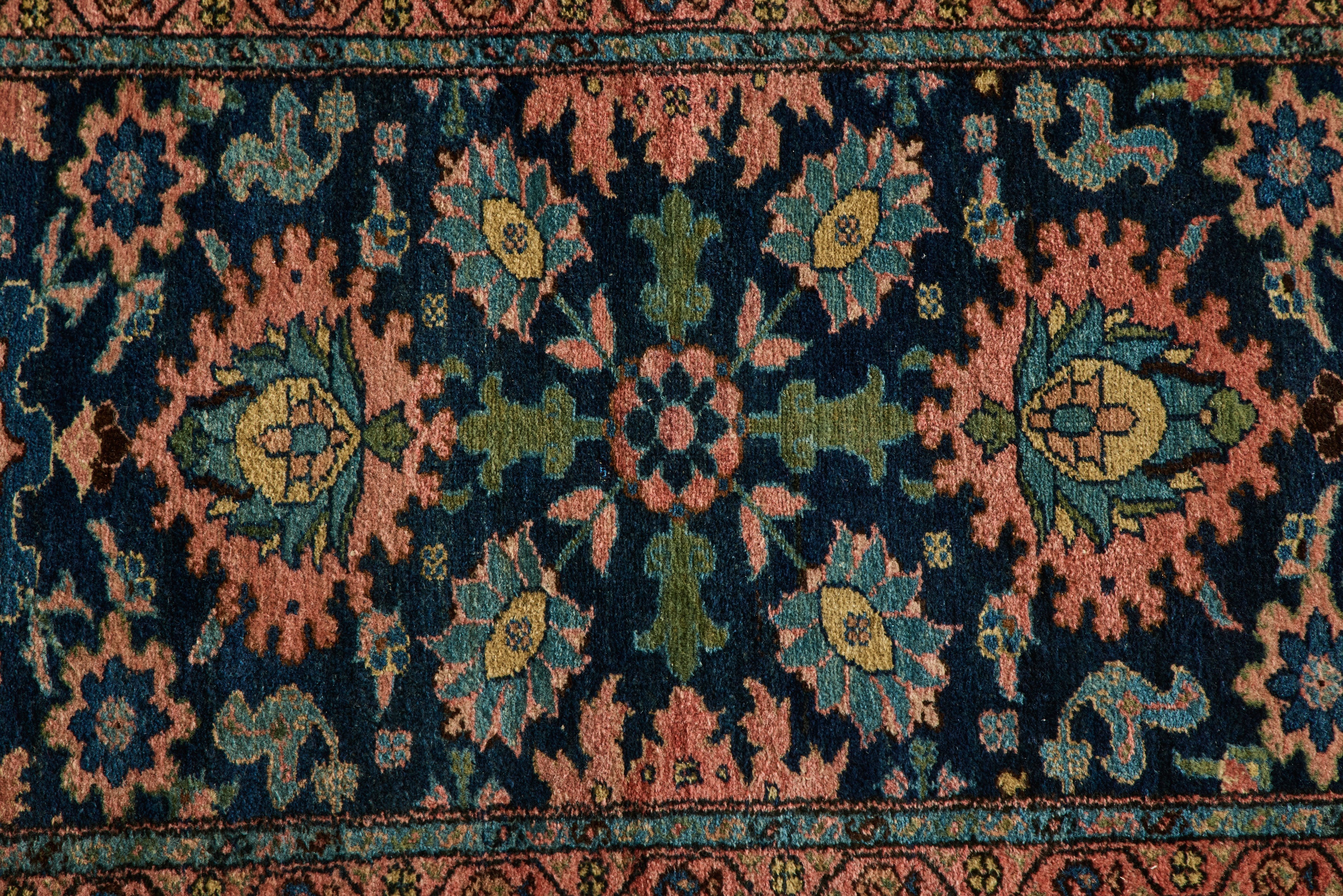 Nicky Kehoe - Floral Malayer Scatter Rug 2'4 X 4'5