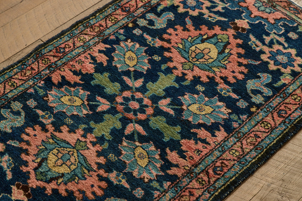 Nicky Kehoe - Floral Malayer Scatter Rug 2'4 X 4'5