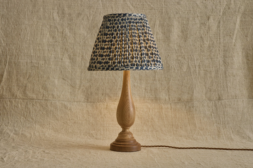 Nicky Kehoe - Flicker Lamp Base in Natural Oak