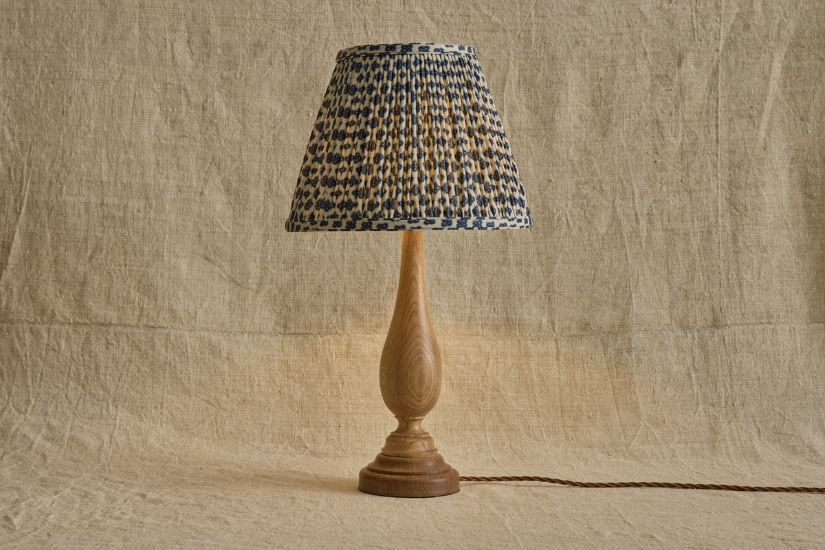 Nicky Kehoe - Flicker Lamp Base in Natural Oak