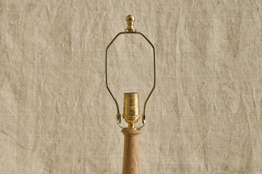 Nicky Kehoe - Flicker Lamp Base in Natural Oak